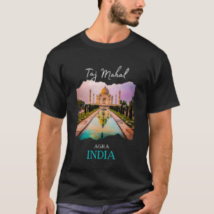 Taj Mahal Agra India Souvenir Group Family Boys Wo T-Shirt
