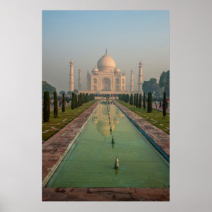 Taj Mahal, Agra, Uttar Pradesh, India Poster
