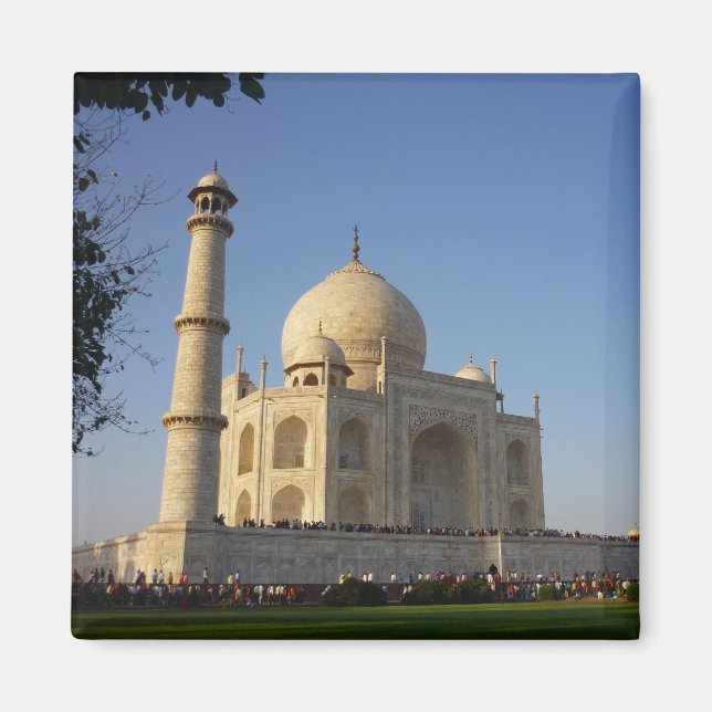 taj mahal angle magnet (Front)