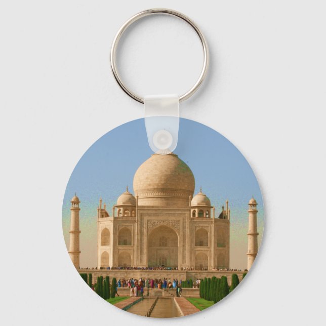 taj mahal bright key ring (Front)