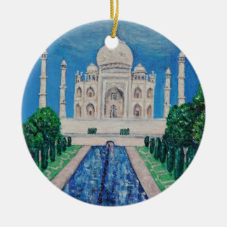 Taj Mahal Ceramic Ornament