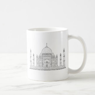 taj mahal coffee mug