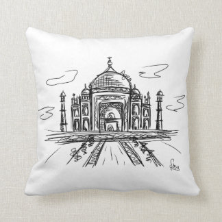 Taj Mahal Cushion