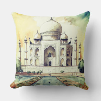 Taj Mahal Cushion