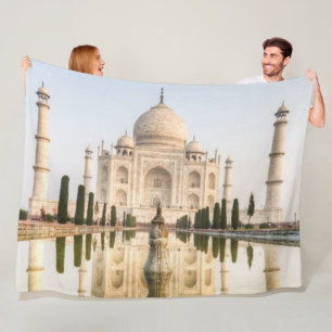 TAJ MAHAL FLEECE BLANKET