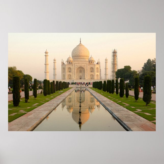 Taj Mahal India Poster (Front)