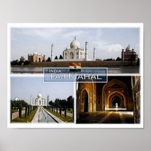 Taj Mahal - India - Poster