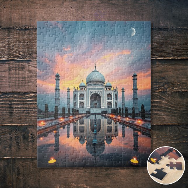 Taj Mahal Jigsaw Puzzle (Creator Uploaded)