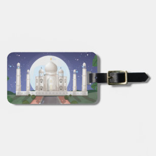 Taj Mahal Luggage Tag