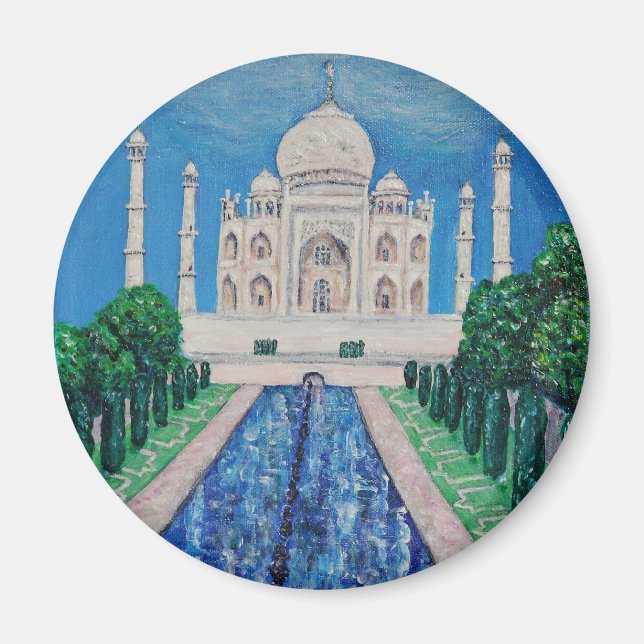 Taj Mahal Magnet (Front)