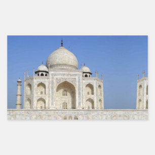 Taj Mahal Mansion Rectangular Sticker