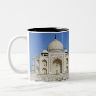 Taj Mahal Mansion Two-Tone Coffee Mug