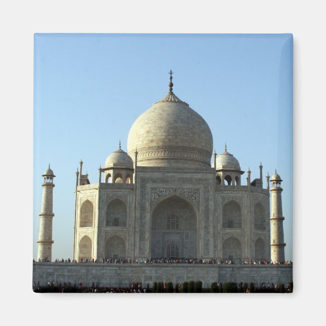 taj mahal marble magnet (Front)