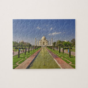 Taj Mahal mausoleum / Agra, India 2 Jigsaw Puzzle