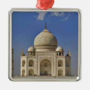 Taj Mahal mausoleum / Agra, India Metal Ornament