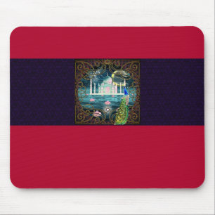 Taj Mahal - Oriental Bohemian Style Mouse Pad