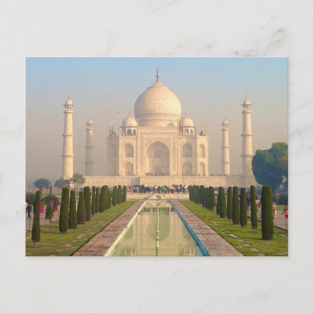 Taj Mahal Postcard (Front)