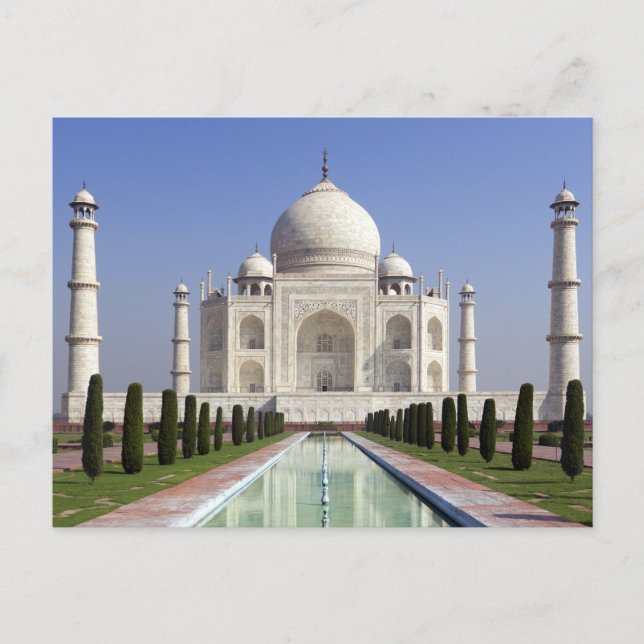 Taj Mahal Postcard (Front)