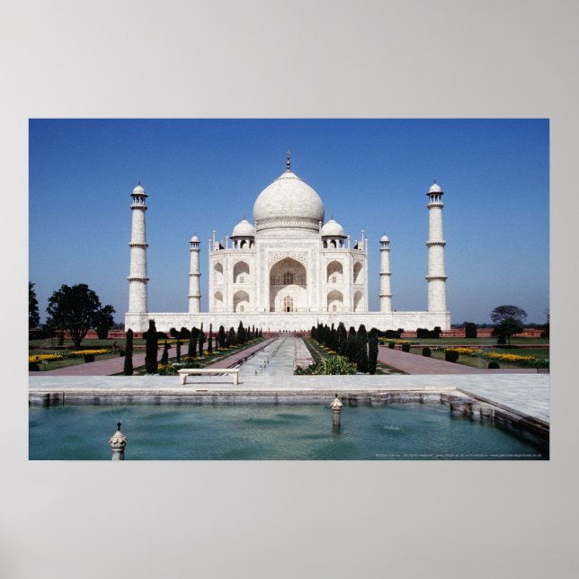 Taj Mahal Poster (Front)