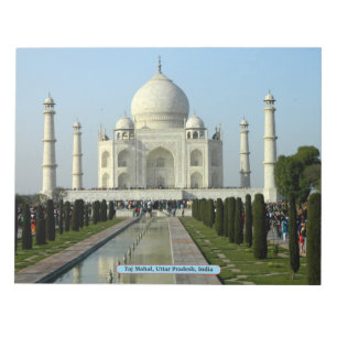 Taj Mahal, Uttar Pradesh, India Notepad