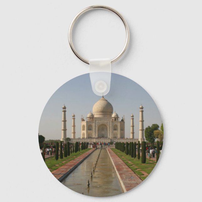 taj mahal water key ring (Front)