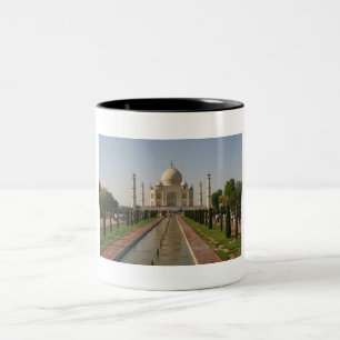 taj mahal water Two-Tone coffee mug