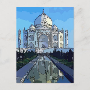 Taj Mahl Postcard
