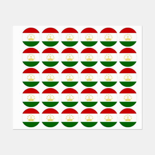 Tajikistan flag (Sheet)