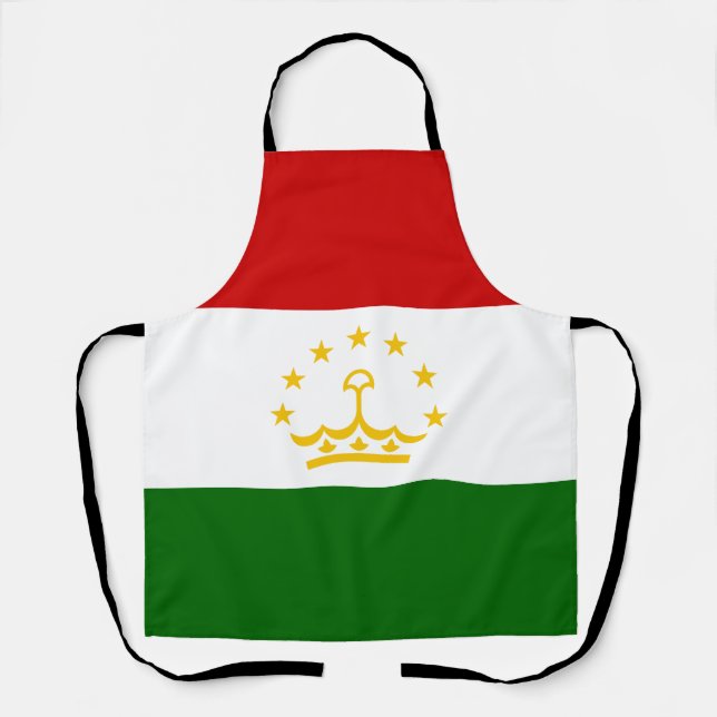 Tajikistan Flag Apron (Front)