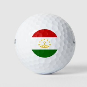 Tajikistan Flag Golf Balls