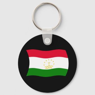 Tajikistan Flag Keychain