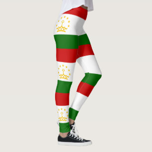 Tajikistan Flag Leggings