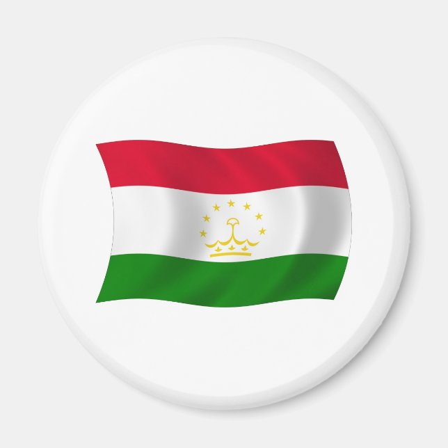 Tajikistan Flag Magnet (Front)