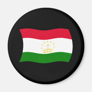 Tajikistan Flag Magnet