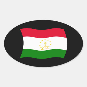 Tajikistan Flag Sticker