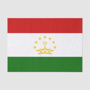 Tajikistan Flag Tissue Paper