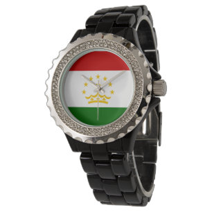 Tajikistan flag watch