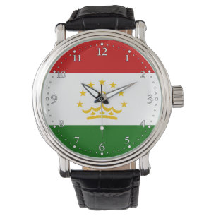 Tajikistan Flag Watch