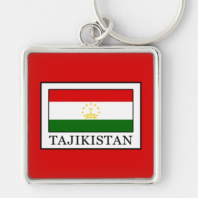 Tajikistan Key Ring (Front)