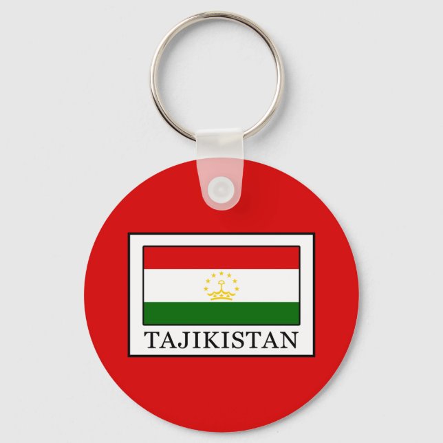 Tajikistan Key Ring (Front)
