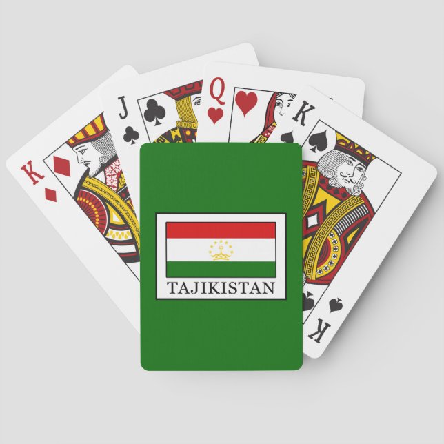 Tajikistan Playing Cards (Back)