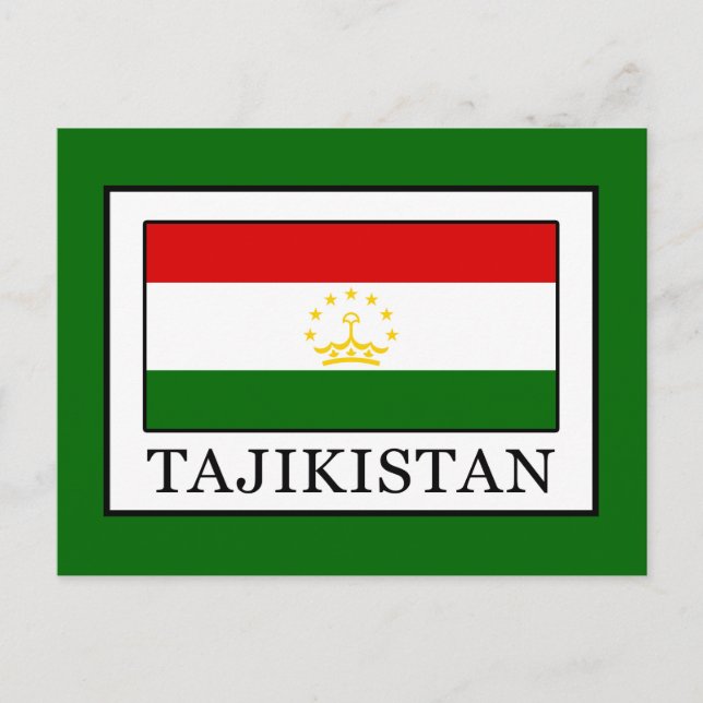 Tajikistan Postcard (Front)