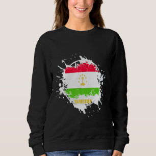Tajikistan Splash Sweatshirt