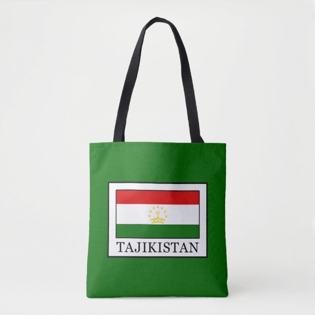 Tajikistan Tote Bag (Front)