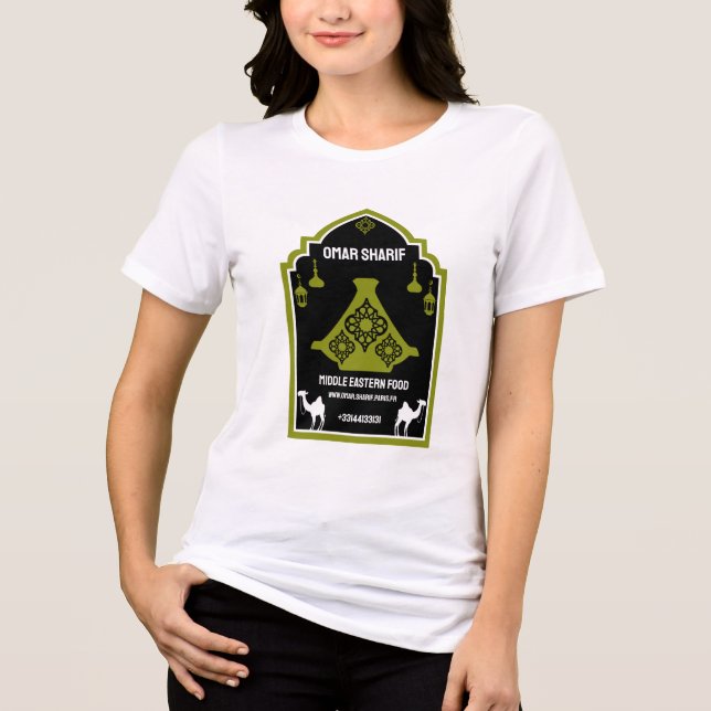 Tajine Cooking Tri-Blend Shirt (Front)