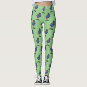 Takahe NZ bird Leggings