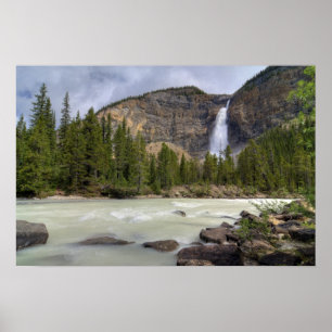 Takakkaw Falls Poster