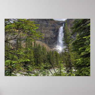 Takakkaw Falls Poster