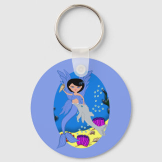 Takara the Merfaery and Dolphin Keychain