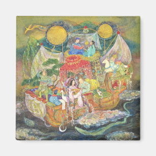 Takarabune: The Treasure Ship of Good Fortune Magnet